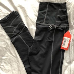 Oiselle meter tights black